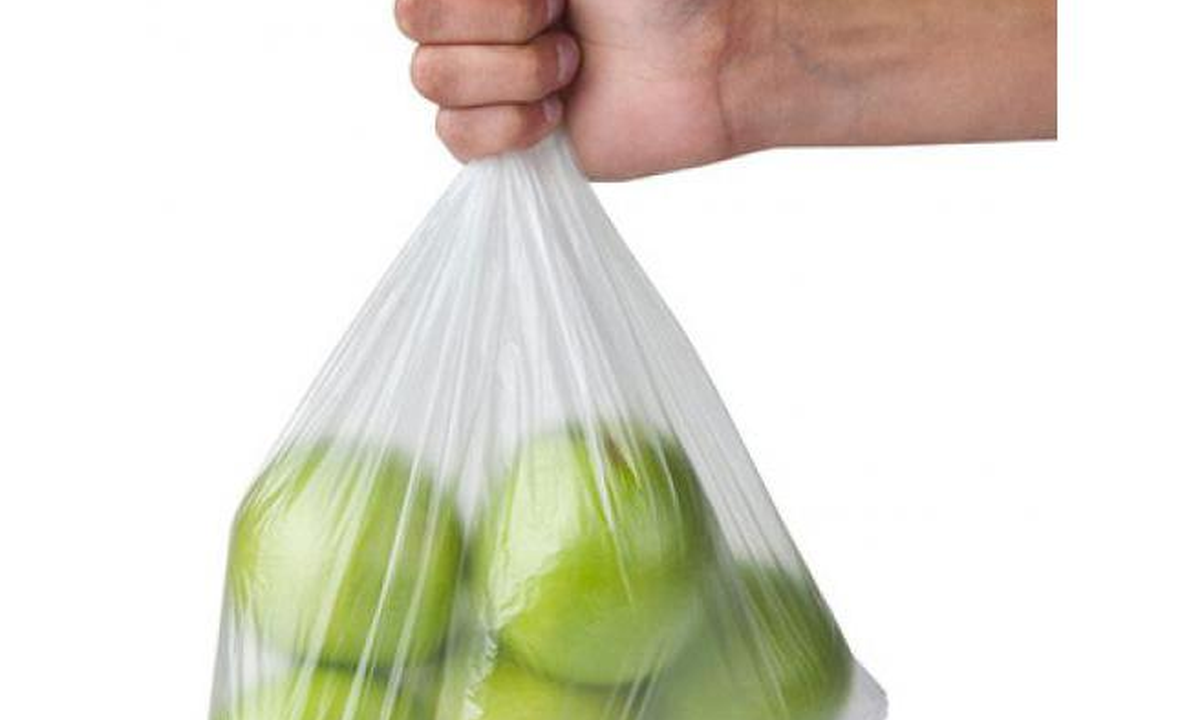 Clear produce bag product example
